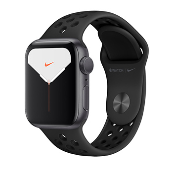 Apple Watch Series 5 40mm Space Gray Aluminum Case with Nike Sport Band