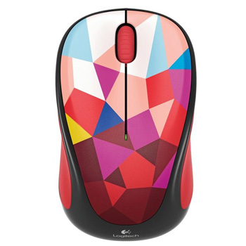 Logitech M238 Red Facets Wireless Mouse