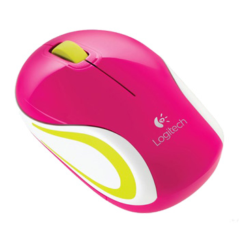 Logitech M187 Wireless Mouse Pink